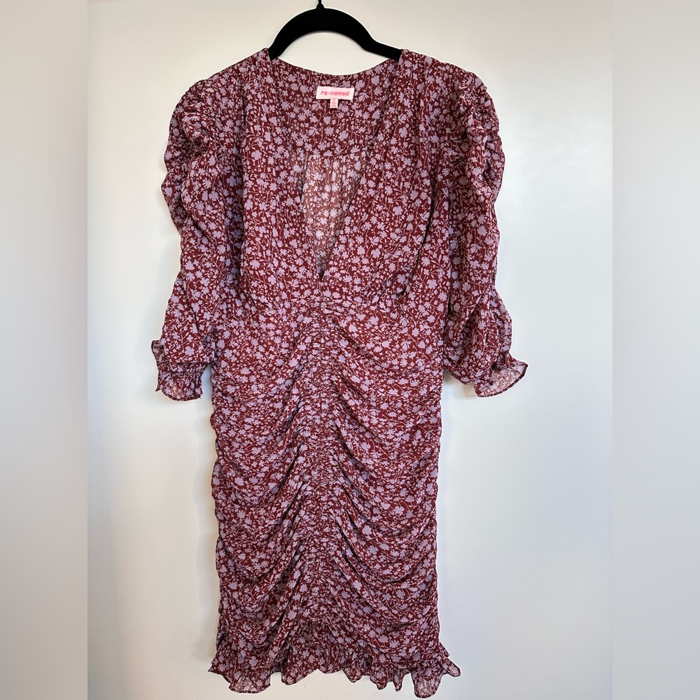 Ruched Mini Dress